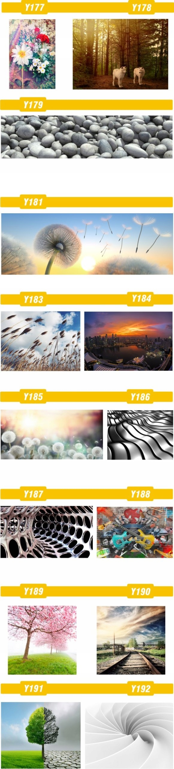 PLAKAT perspektywa NOWOCZESNE wzory 3D JAKOŚĆ hit!