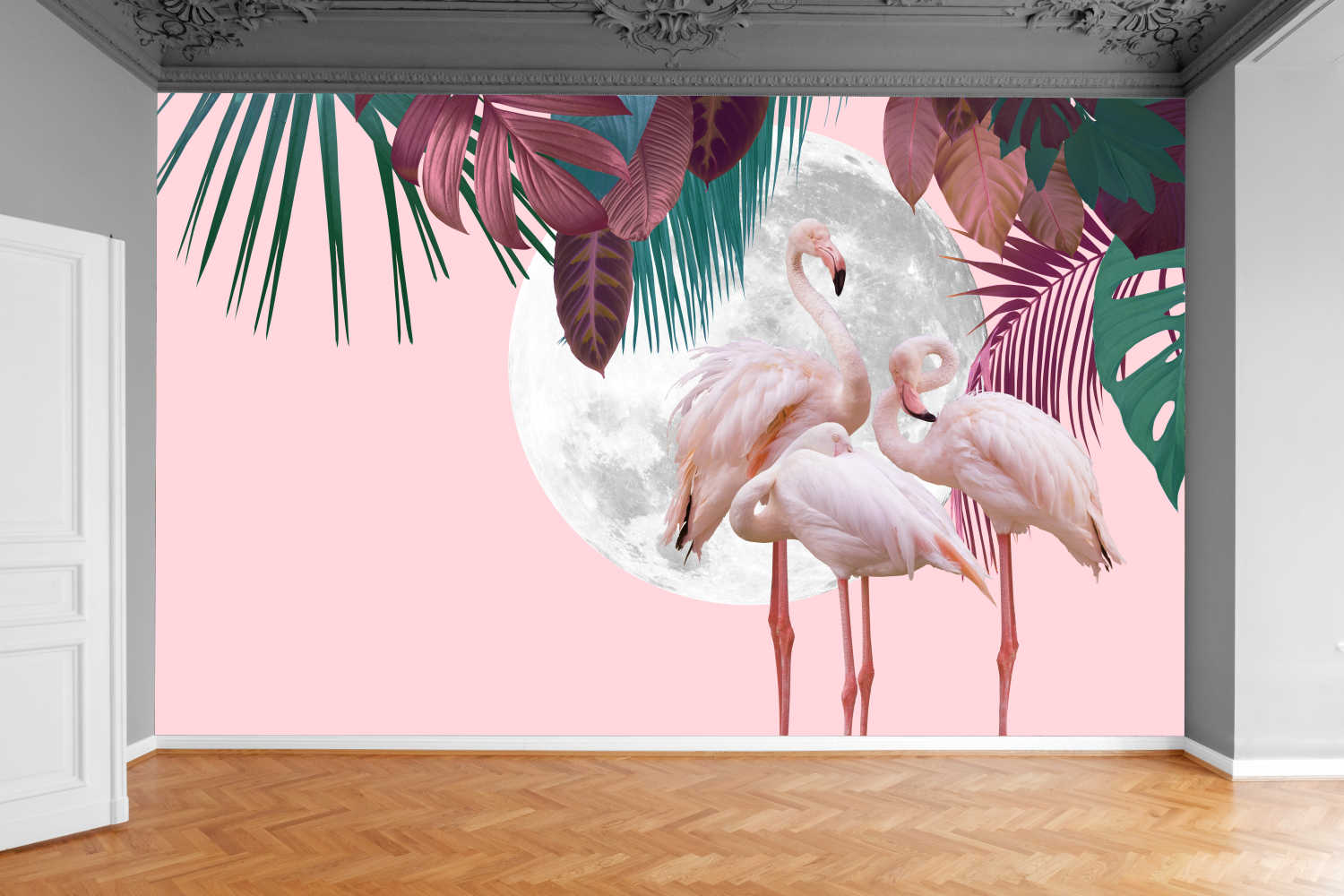 Fototapeta PTAKI RÓŻOWE PELIKANY PLANETA 300x210