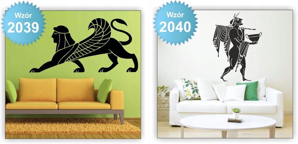 NAKLEJKA naklejki na ścianę EGIPT piramidy 100cm