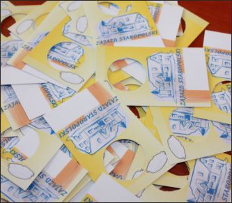 Naklejki reklamowe, etykiety, vlepki informacyjne