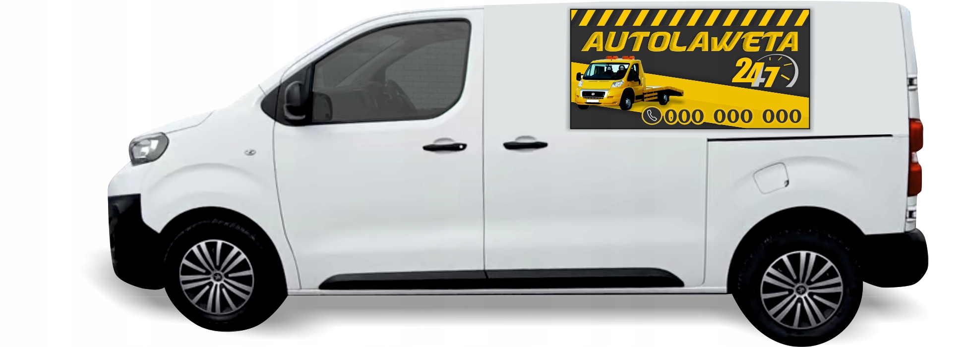 Naklejka Folia na samochód auto reklamowa różne wzory AUTOLAWETA