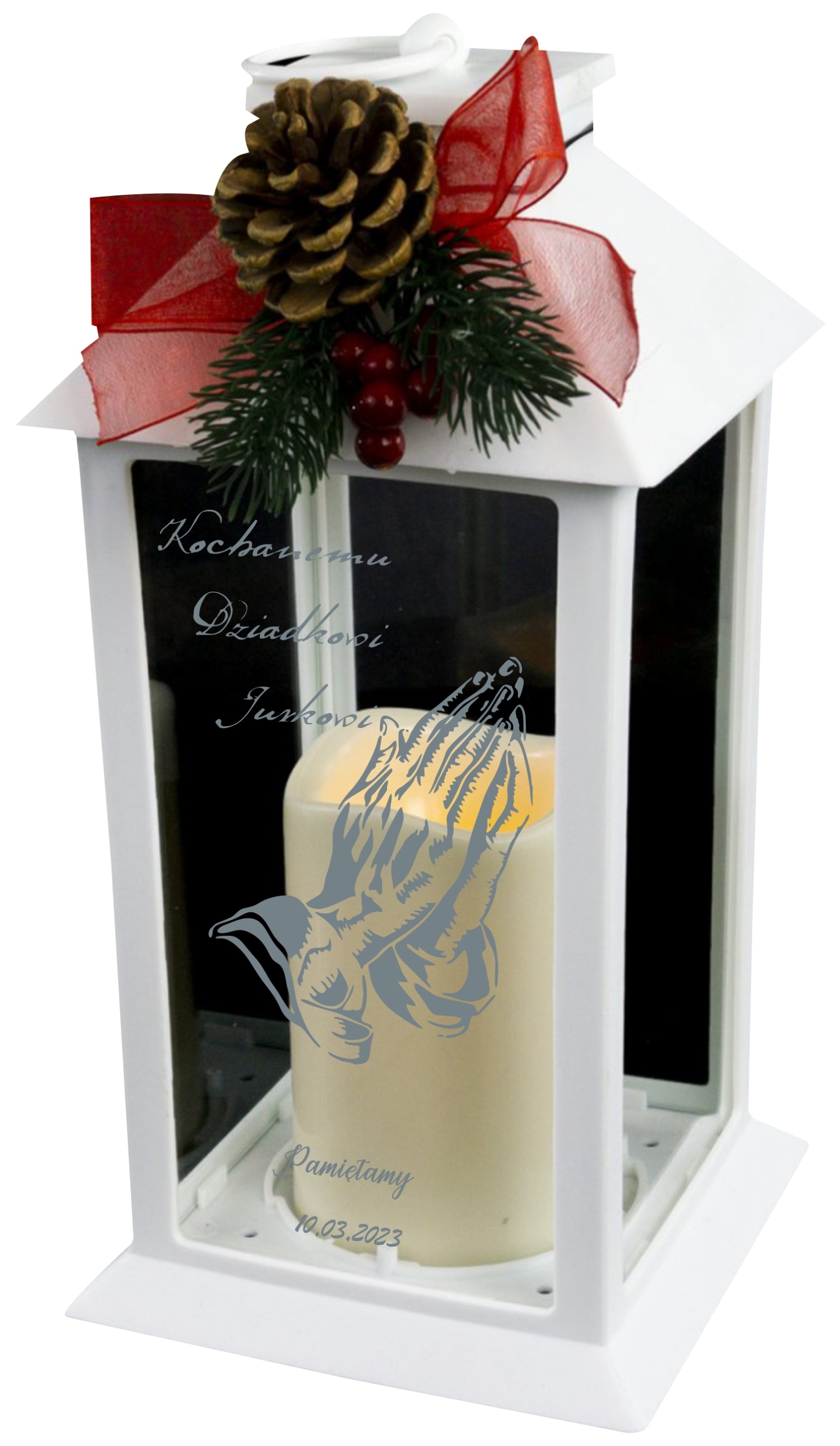 ZNICZ z grawerem dla DZIADKA Kochanemu Dziadkowi