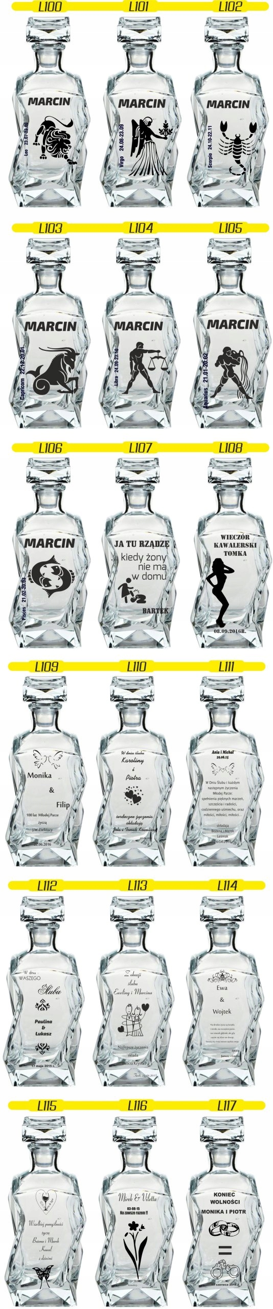 Karafka GRAWER prezent WALENTYNKI dla męża TANIO