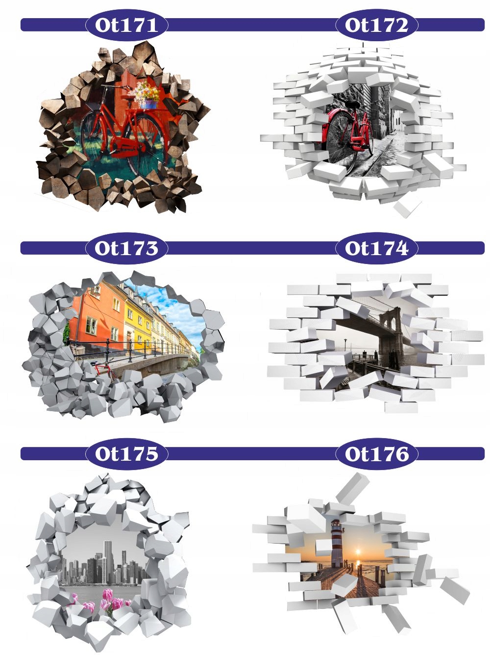 Naklejka samoprzylepna efekt 3D Statua Wolności