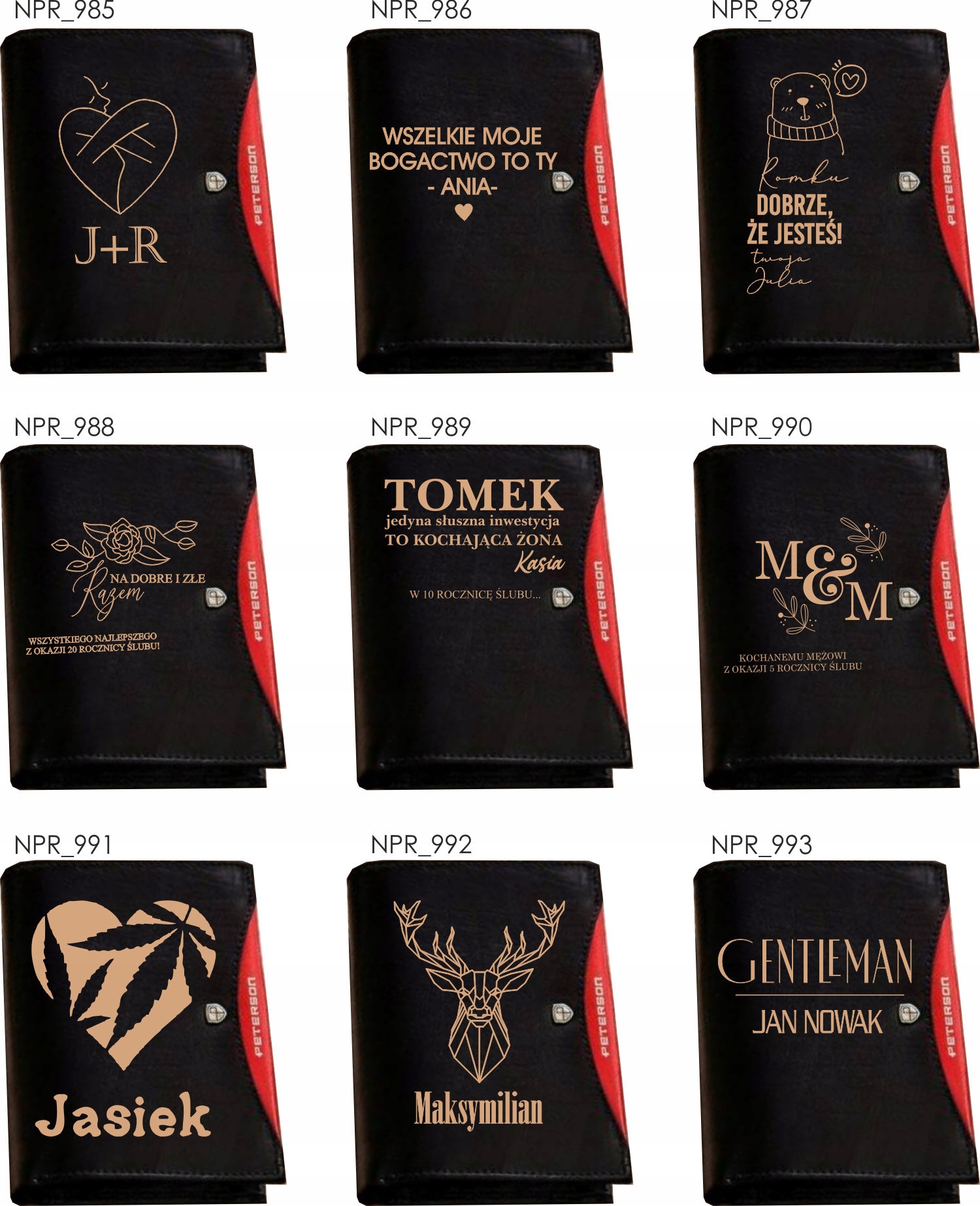 BOX PREZENTOWY portfel GRAWER personalizowany TANI