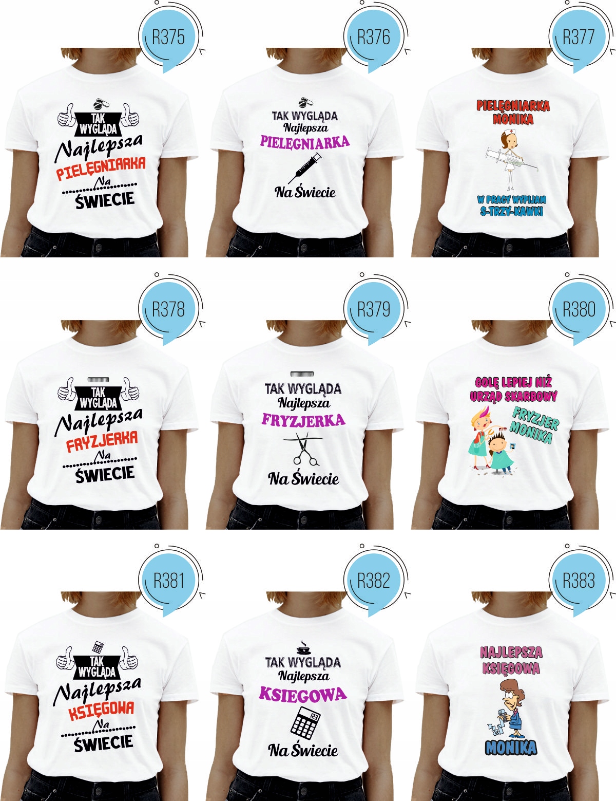 Koszulka dla NAJLEPSZEJ MAKIJAŻYSTKI makeup