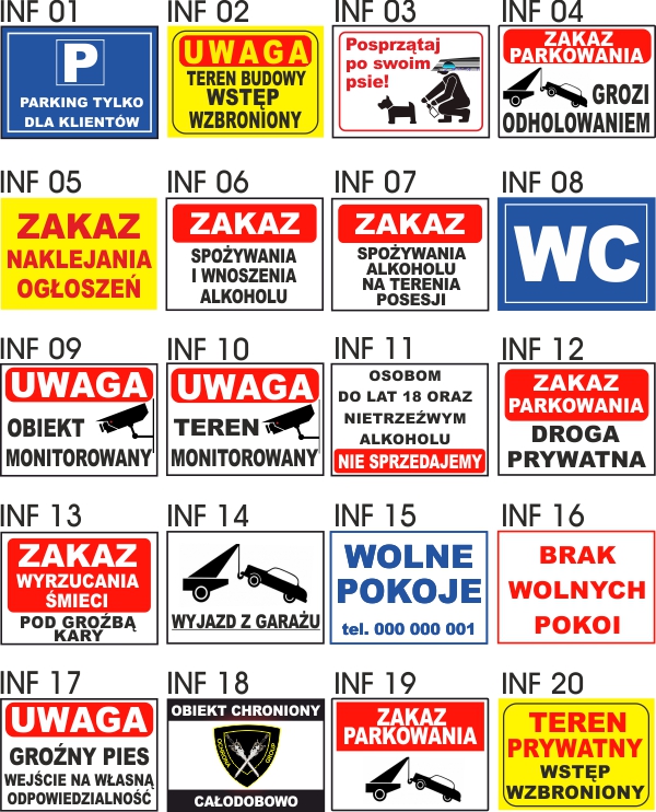 Tabliczka ZNAK tablica RODO Obiekt MONITOROWANY