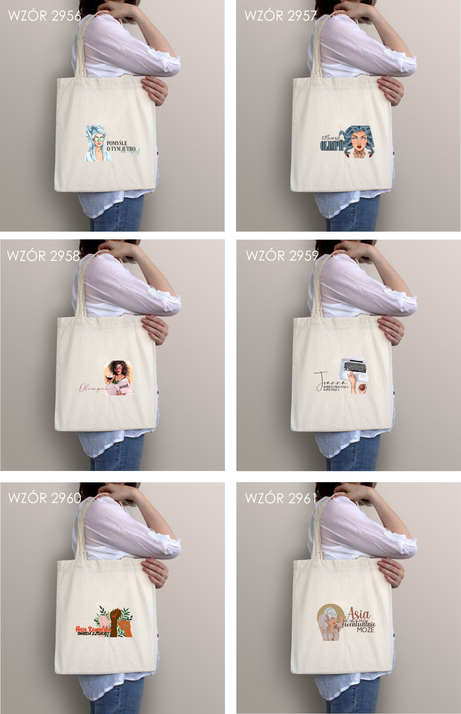 Eko Torba z imieniem napis SUSHI MASTER