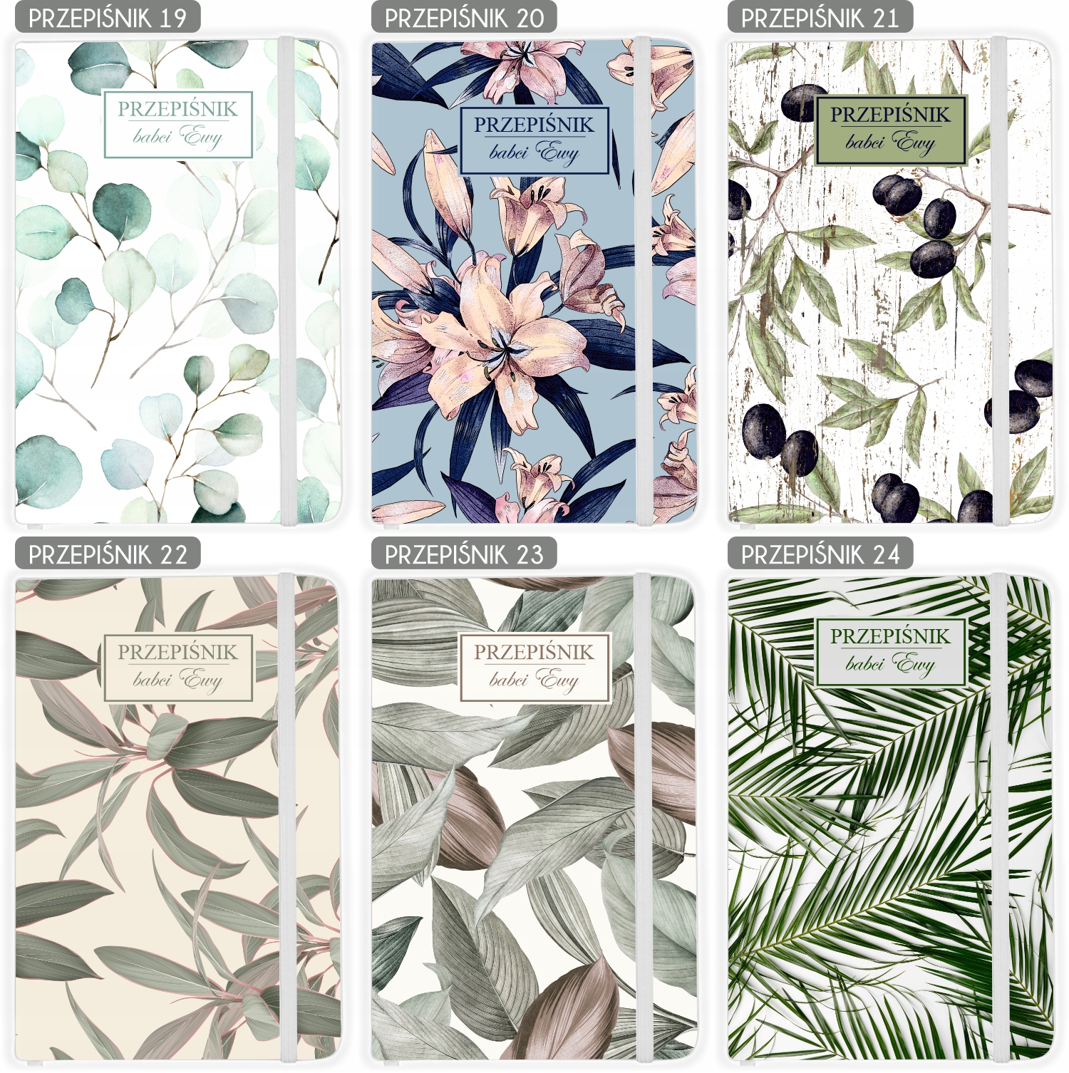 Notes A5 przepiśnik PASTELOVE notatnik na przepisy