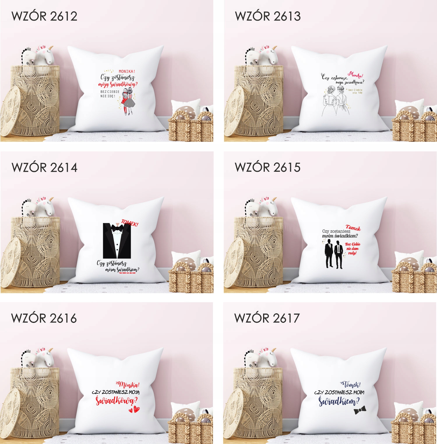 Poduszka z nadrukiem PREZENT BEZ CIEBIE NIE IDĘ