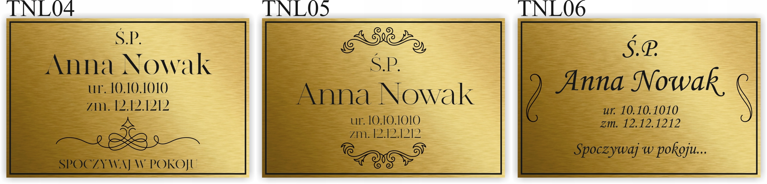 TABLICZKA NA GRÓB NAGROBKOWA TABLICA NAGROBNA