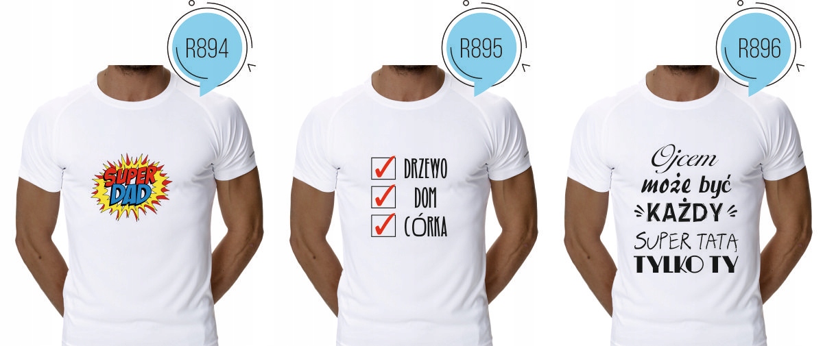 Koszulka DZIEŃ OJCA super tata prezent