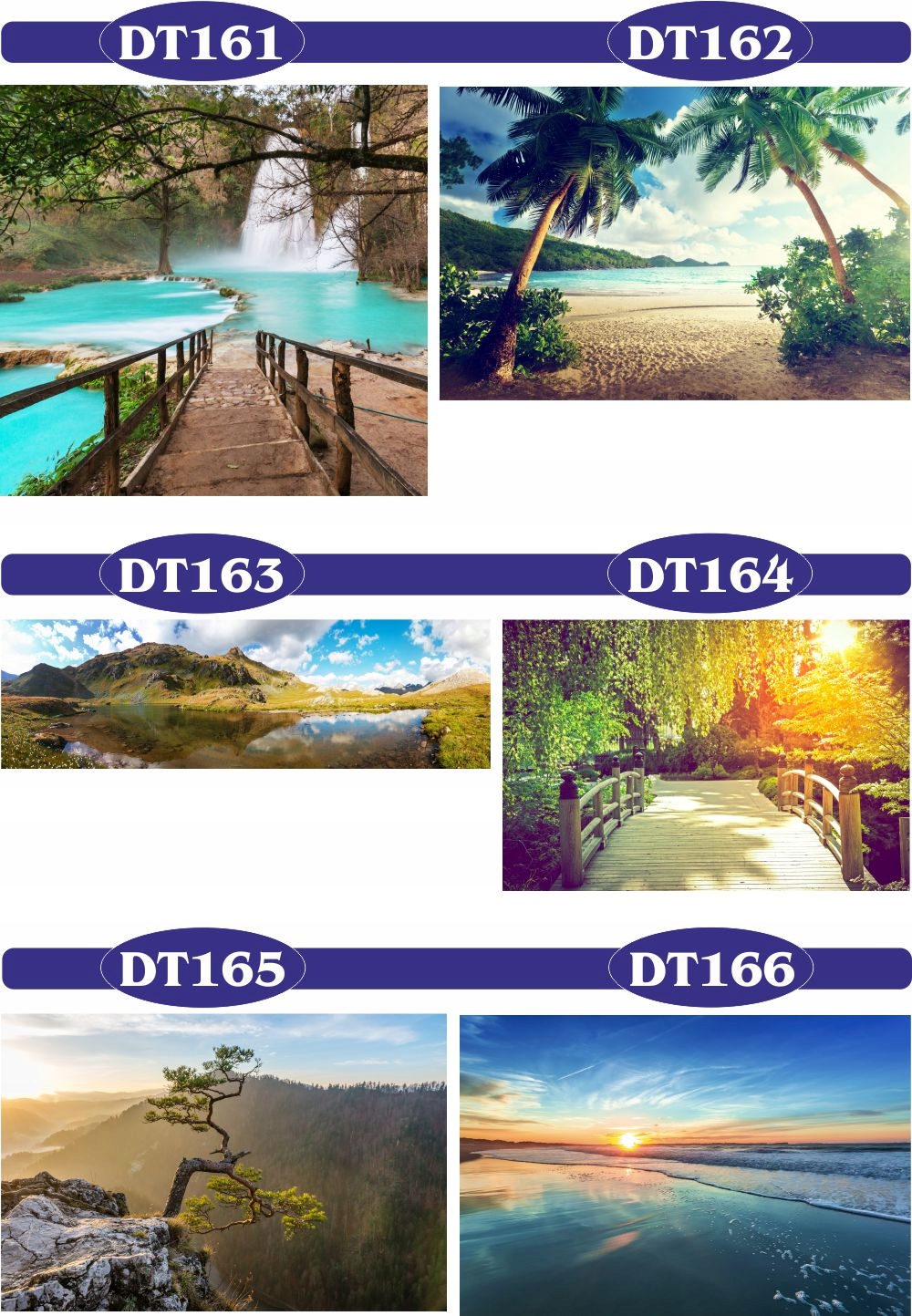 FOTOTAPETA rzeka widoki WODOSPAD most ocean woda