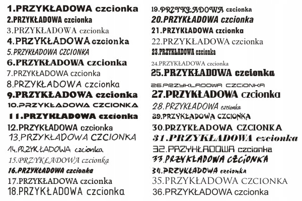 LITERY cyfry samoprzylepne NAPISY naklejki z folii