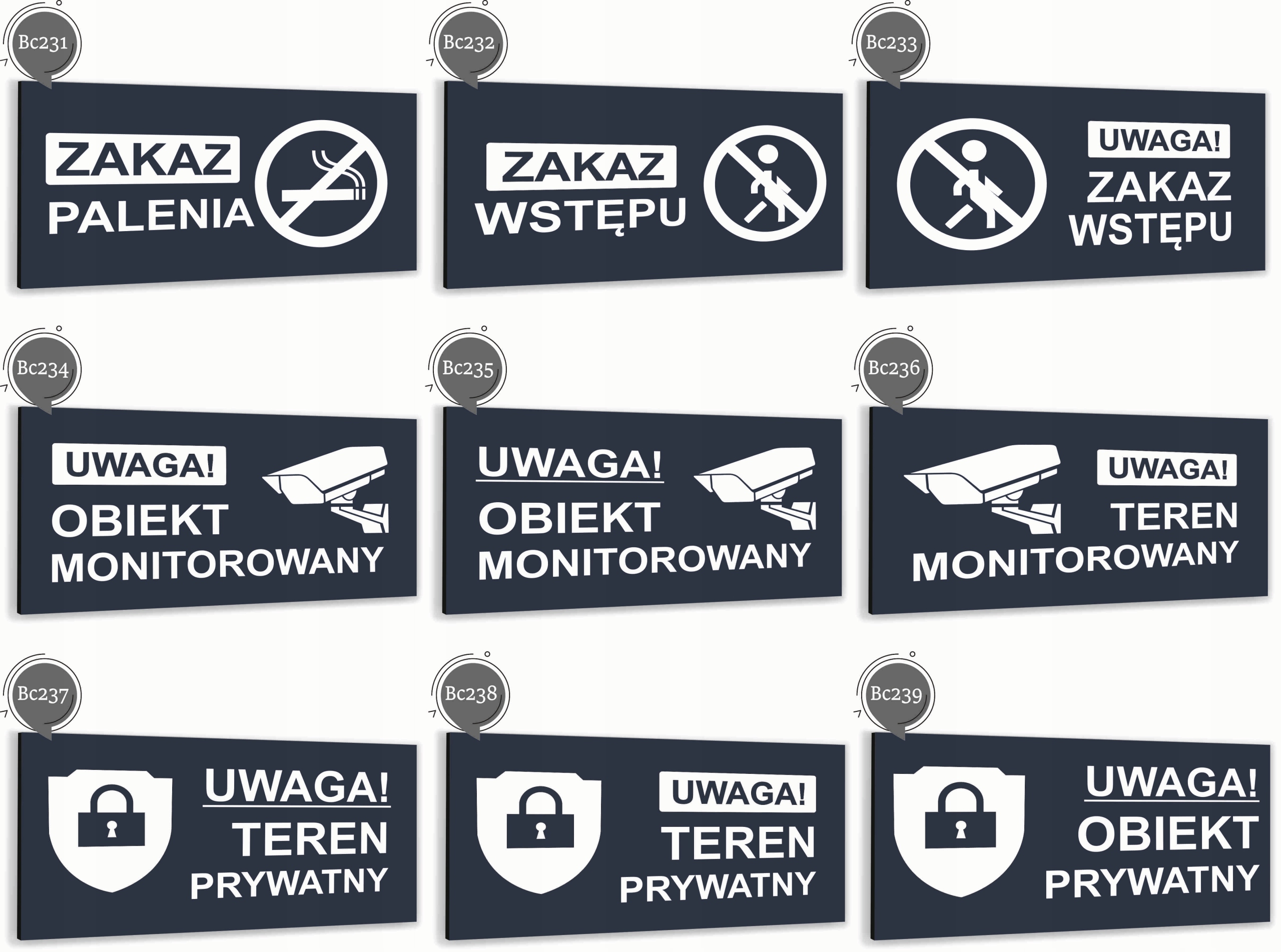 Tabliczka informacyjna ATRACYTOWA z dibondu MIEJSCE WYPROWADZANIA ZWIERZĄT