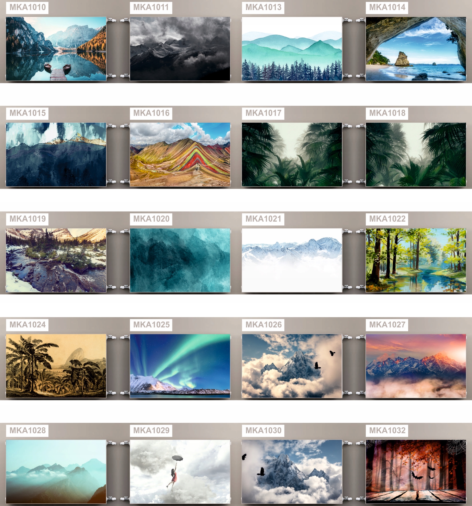 Mata MAGNETYCZNA OSŁONA GRZEJNIK MASKOWNICA magnes