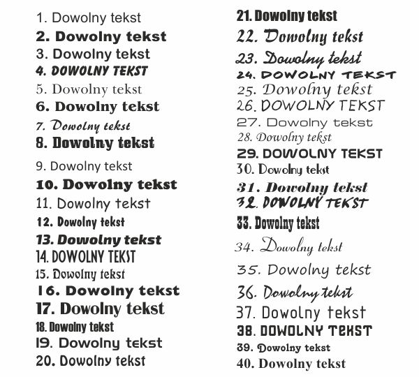 tabliczka GRAWER na drzwi BIURO wc DOWOLNY NAPIS