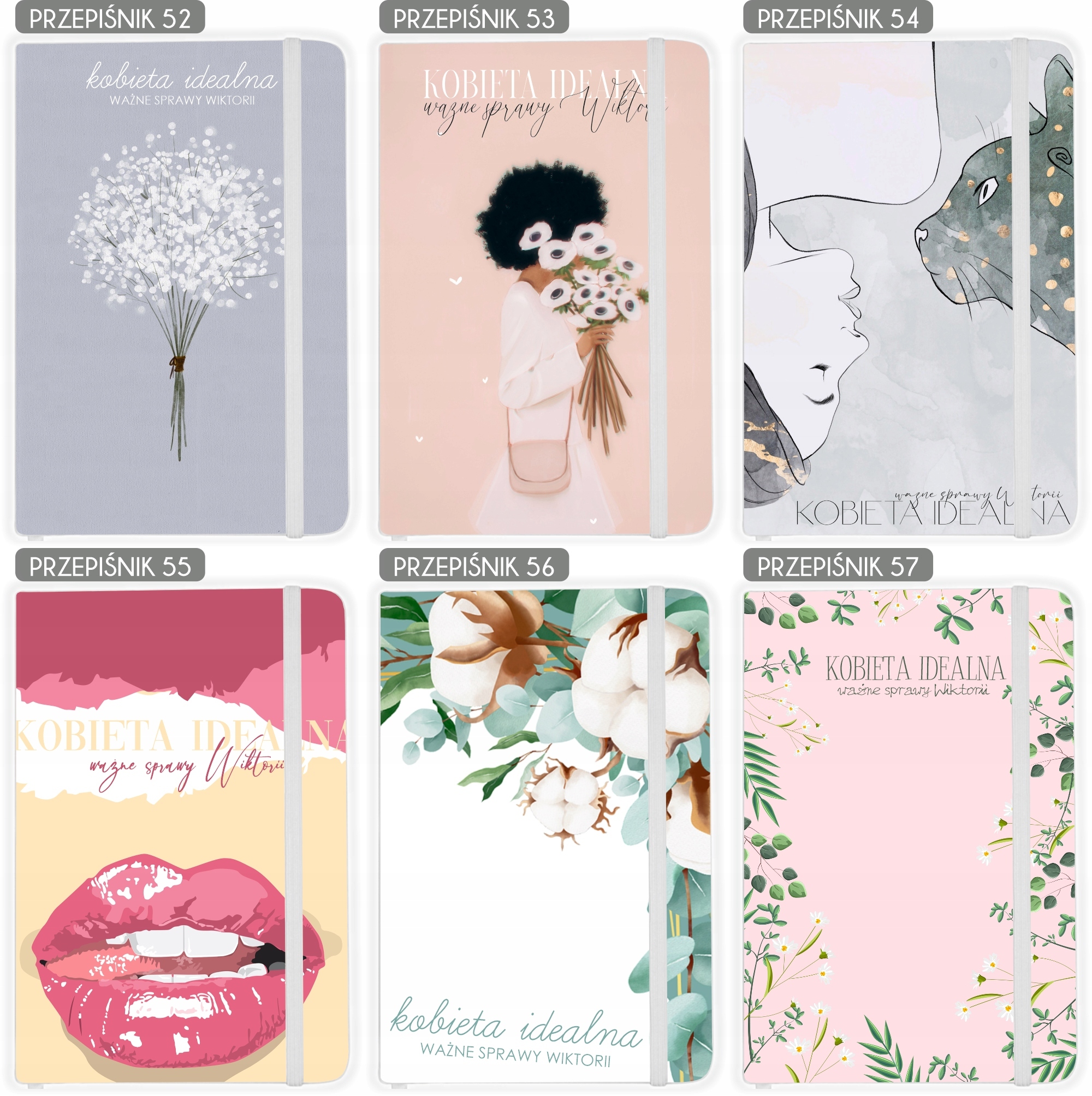 Notes A5 piękne wzory gift siostra przyjaciółka