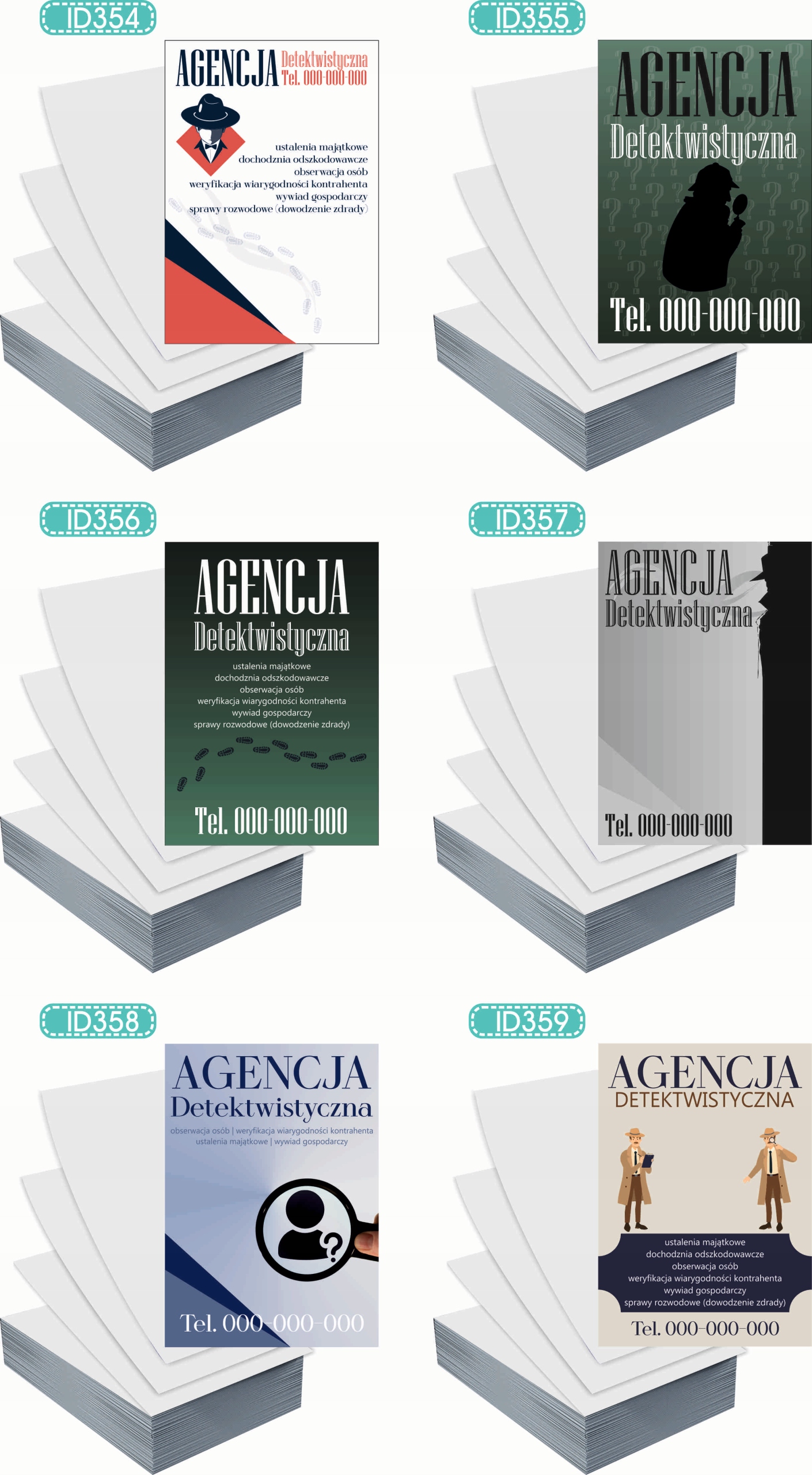 Ulotki A5 reklamowe firmowe 100 szt wiele wzorów do wyboru KWIACIARNIA