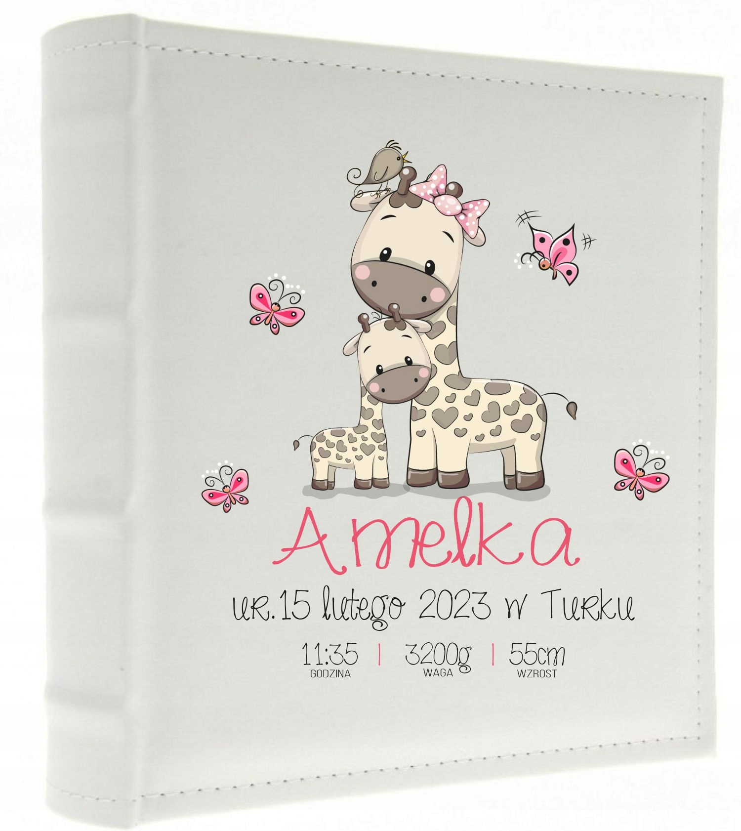 DUŻY ALBUM NA ZDJĘCIA Z NADRUKIEM dla dziecka