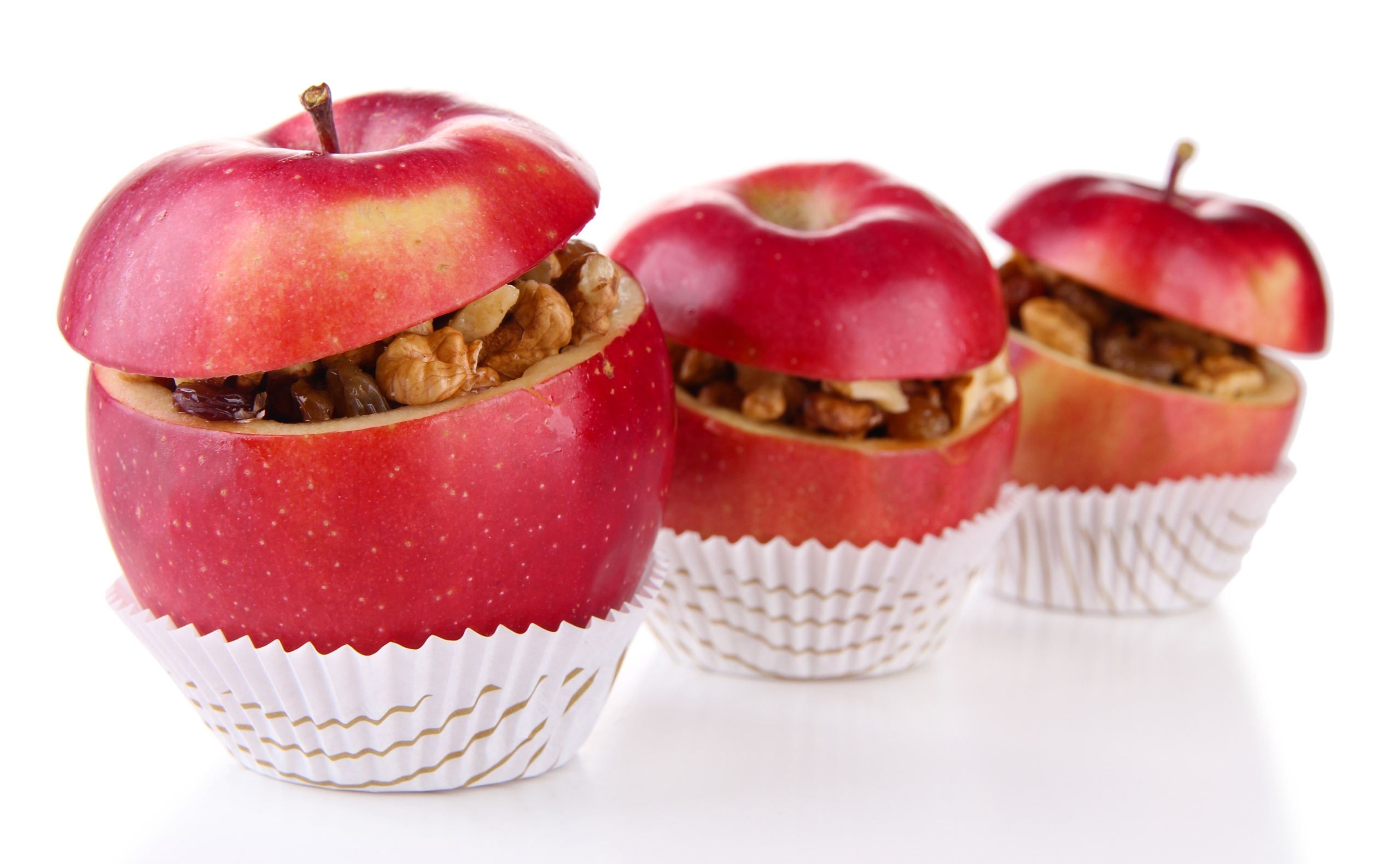 FOTOTAPETA kuchenna JABŁKA Z ORZECHAMI 360x240