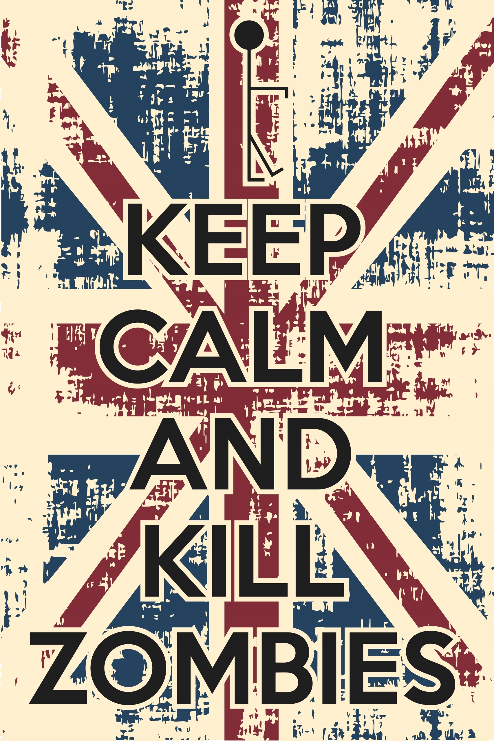 FOTOTAPETA KEEP CALM FLAGA BRYTYJSKA LONDYN