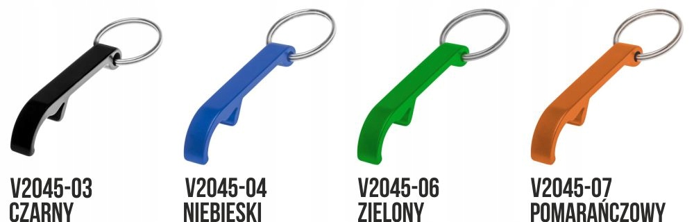 Otwieracz-brelok WYBÓR gadżet reklamowy 100 sztuk