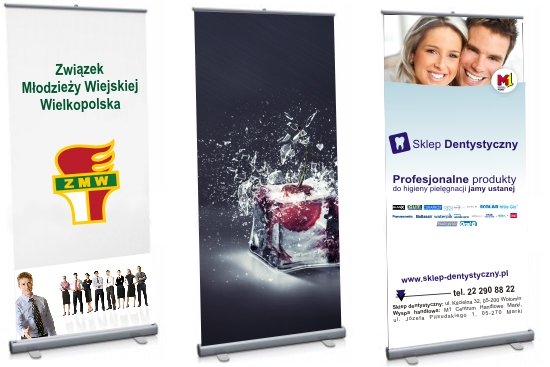 ROLL UP rollup 100x200 roller roll-up jakość foto