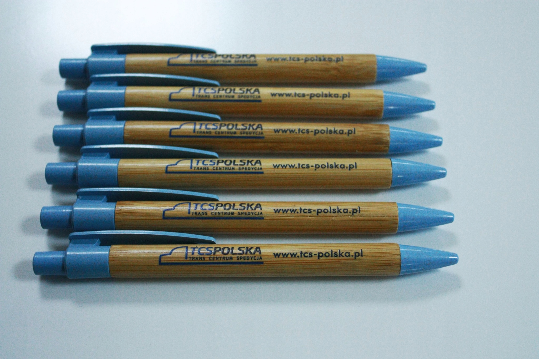 DŁUGOPISY Z NADRUKIEM UV reklamowe RÓŻNE KOLORY 50 szt LOGO TWOJE dane