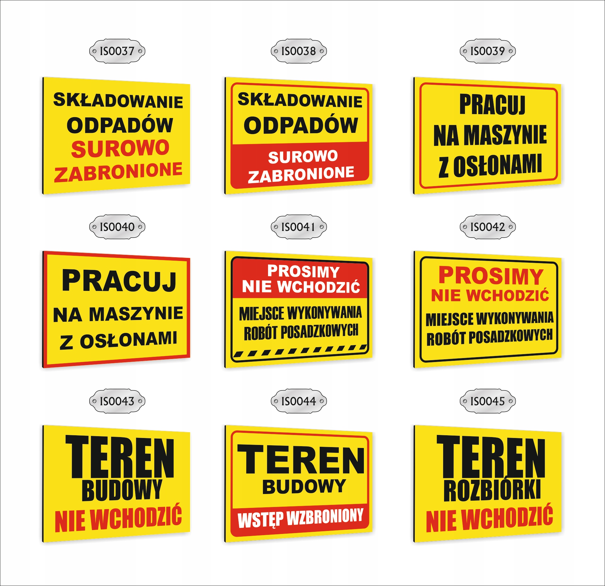 Tabliczka znak informacyjny dibond nadruk UV 30x20 OBWÓD POD NAPIĘCIEM