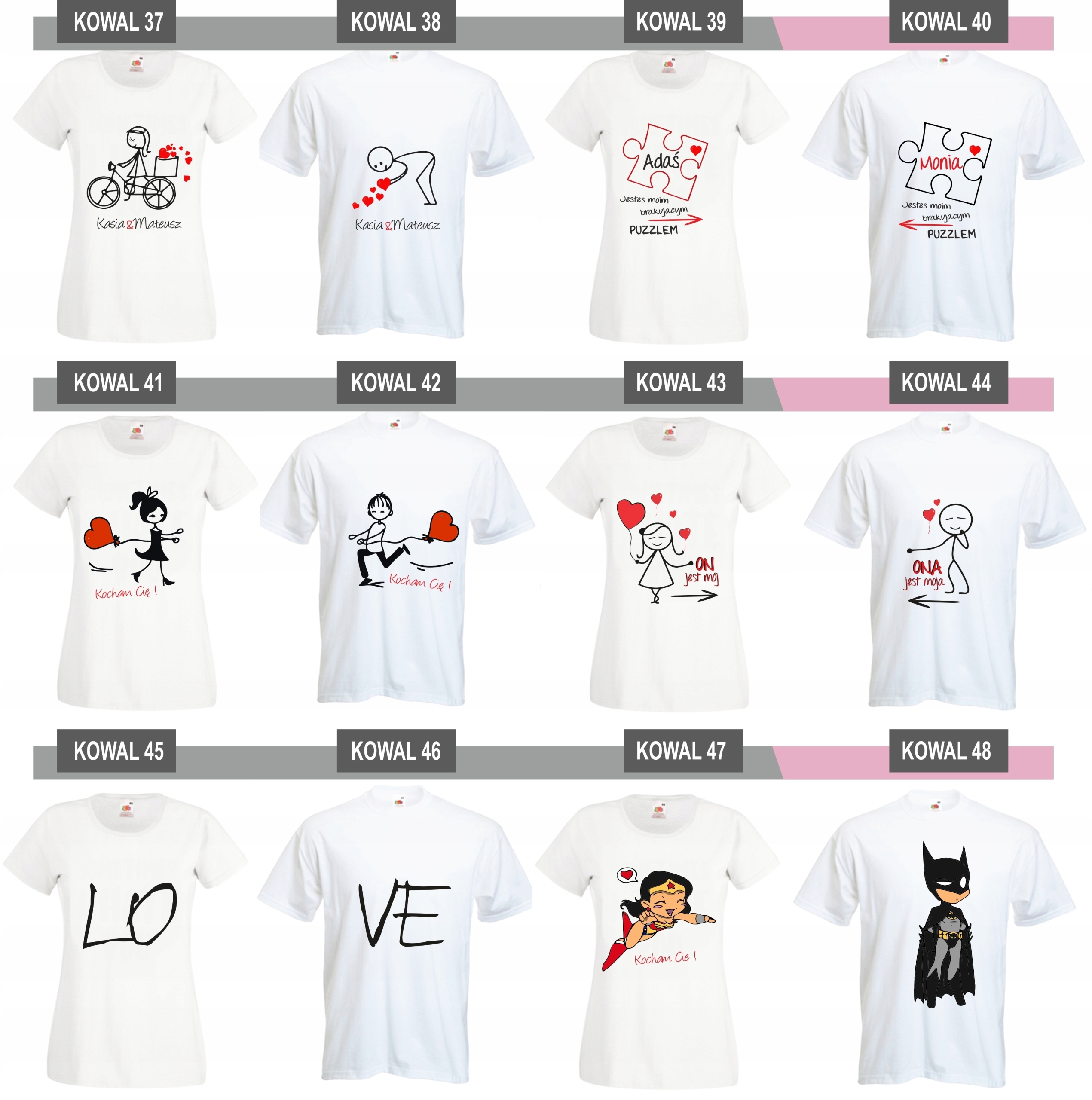 KOSZULKA koszulki NADRUK erotic WALENTYNKI 2019