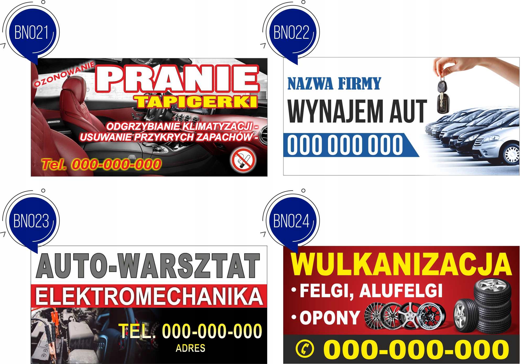 Reklama Naklejka na samochód PROJEKTY DOTACJE