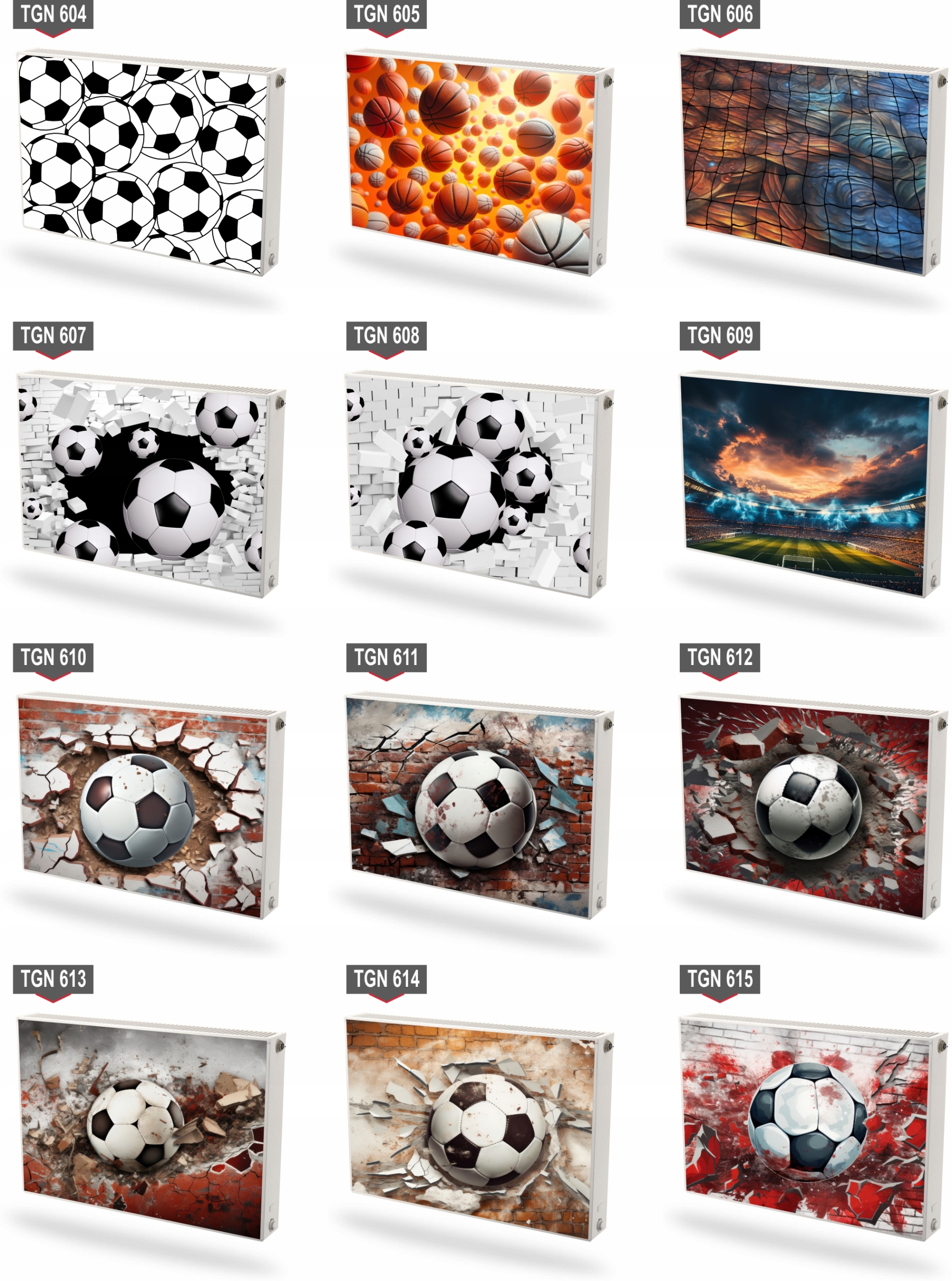 Mata magnetyczna magnes na grzejnik kaloryfer na wymiar HOKEISTA 60x80 cm