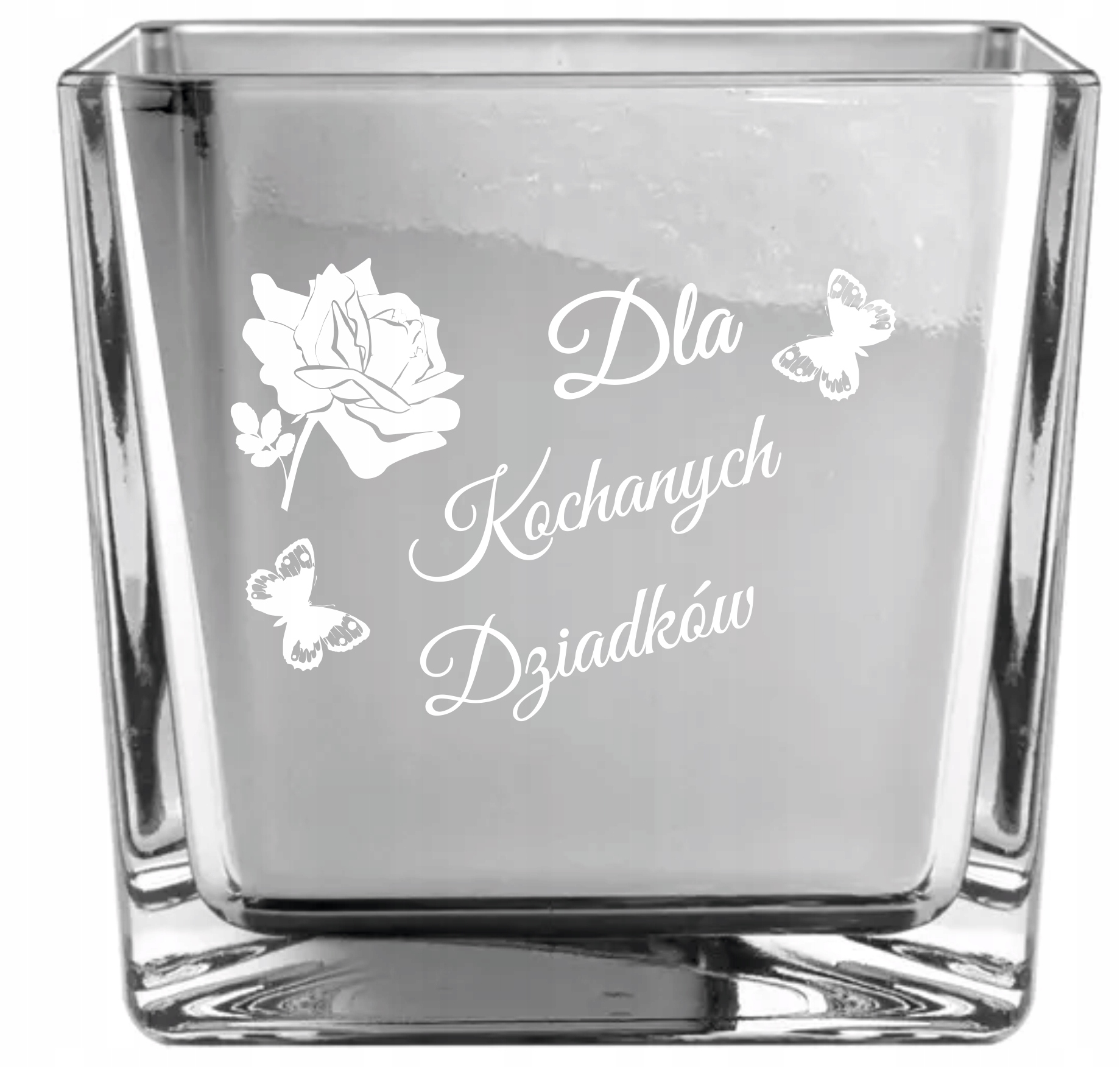 Wazon grawer DLA DZIADKÓW prezent PERSONALIZACJA