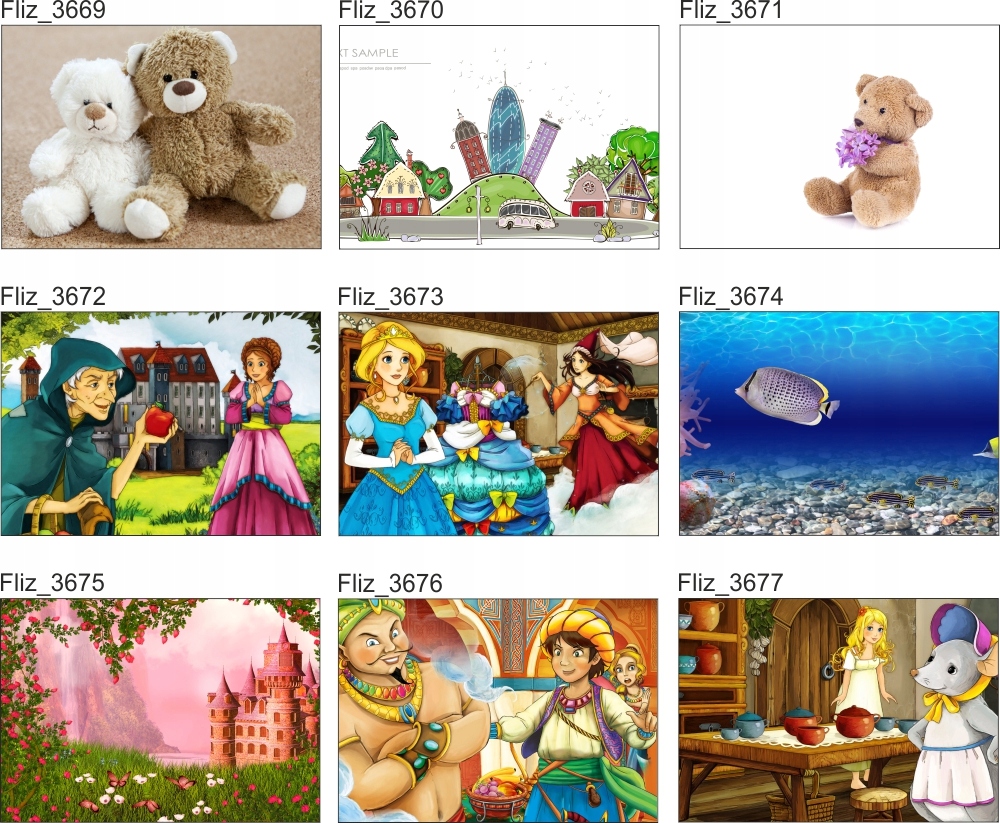 FOTOTAPETA dla dzieci TĘCZA BALONY KOLOROWA 3D