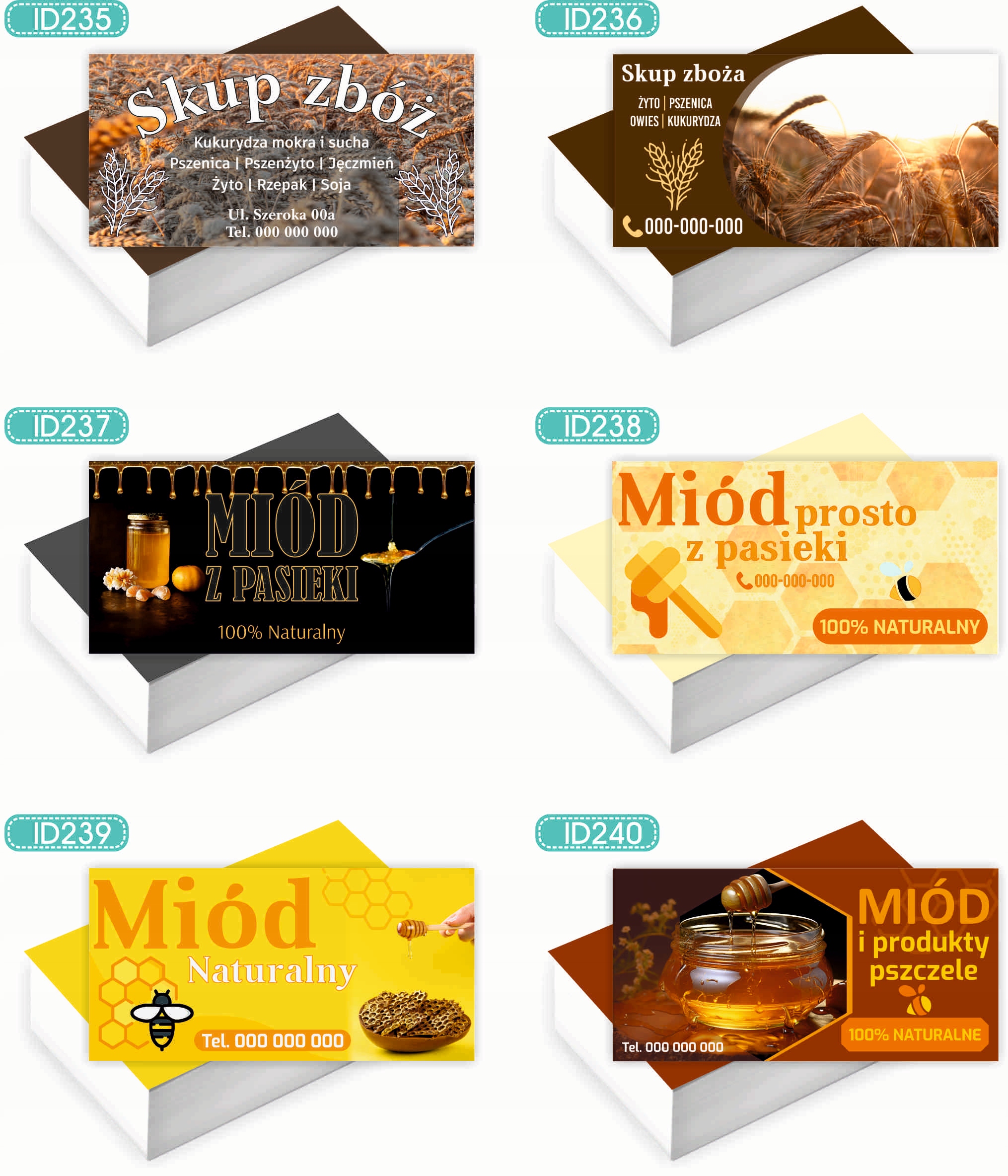 Wizytówki firmowe 200 szt WIELE WZORÓW do wyboru SPRZEDAM NIERUCHOMOŚĆ