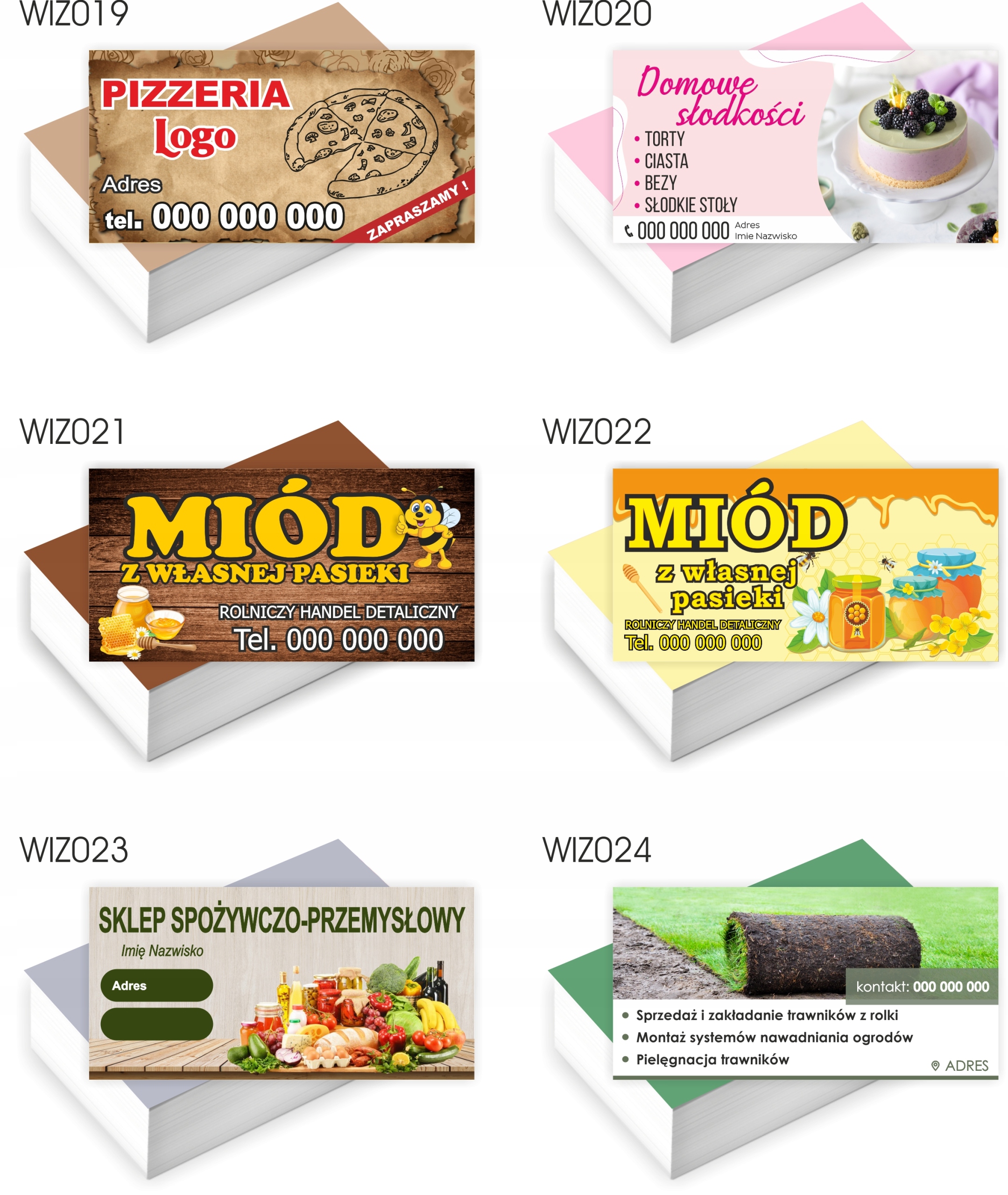 Wizytówki firmowe GOTOWY PROJEKT GRATIS 200 sztuk SPŁYWY KAJAKOWE