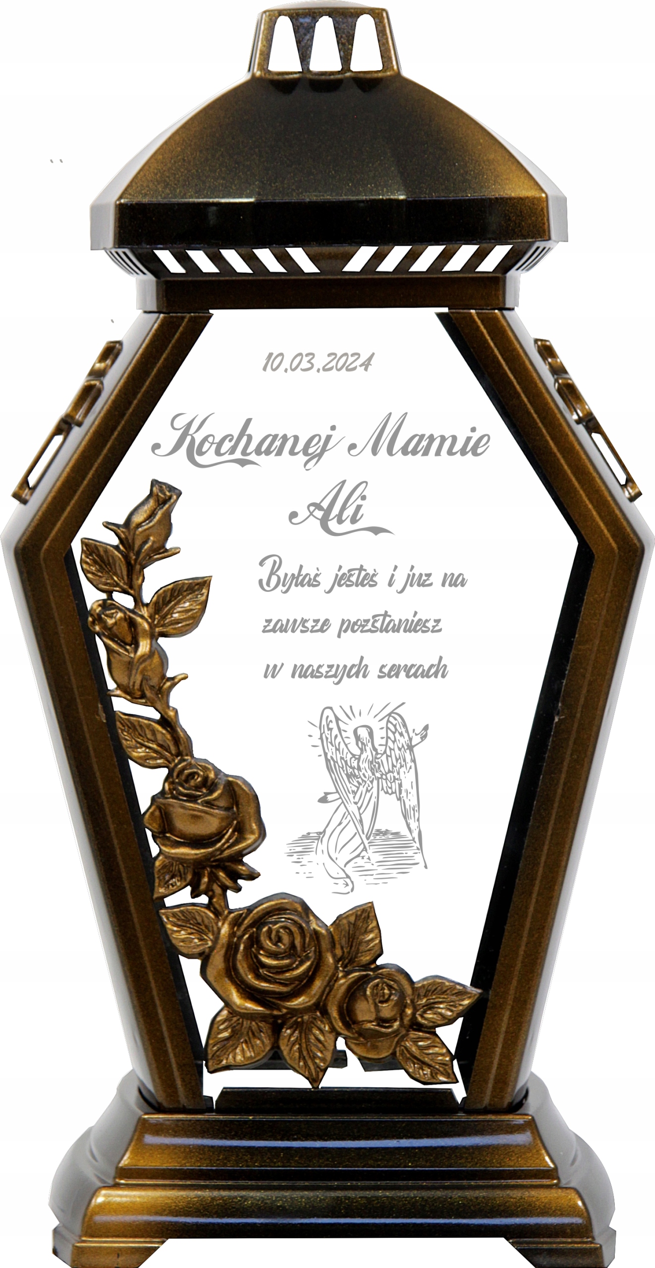 ZNICZ kapliczka Kochanej Mamie grawer z imieniem