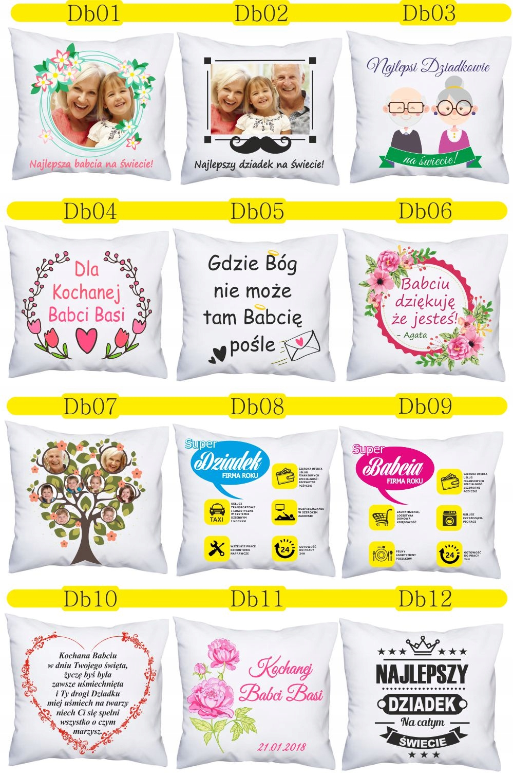 prezent NA dzień chłopaka męża FOTO poduszka