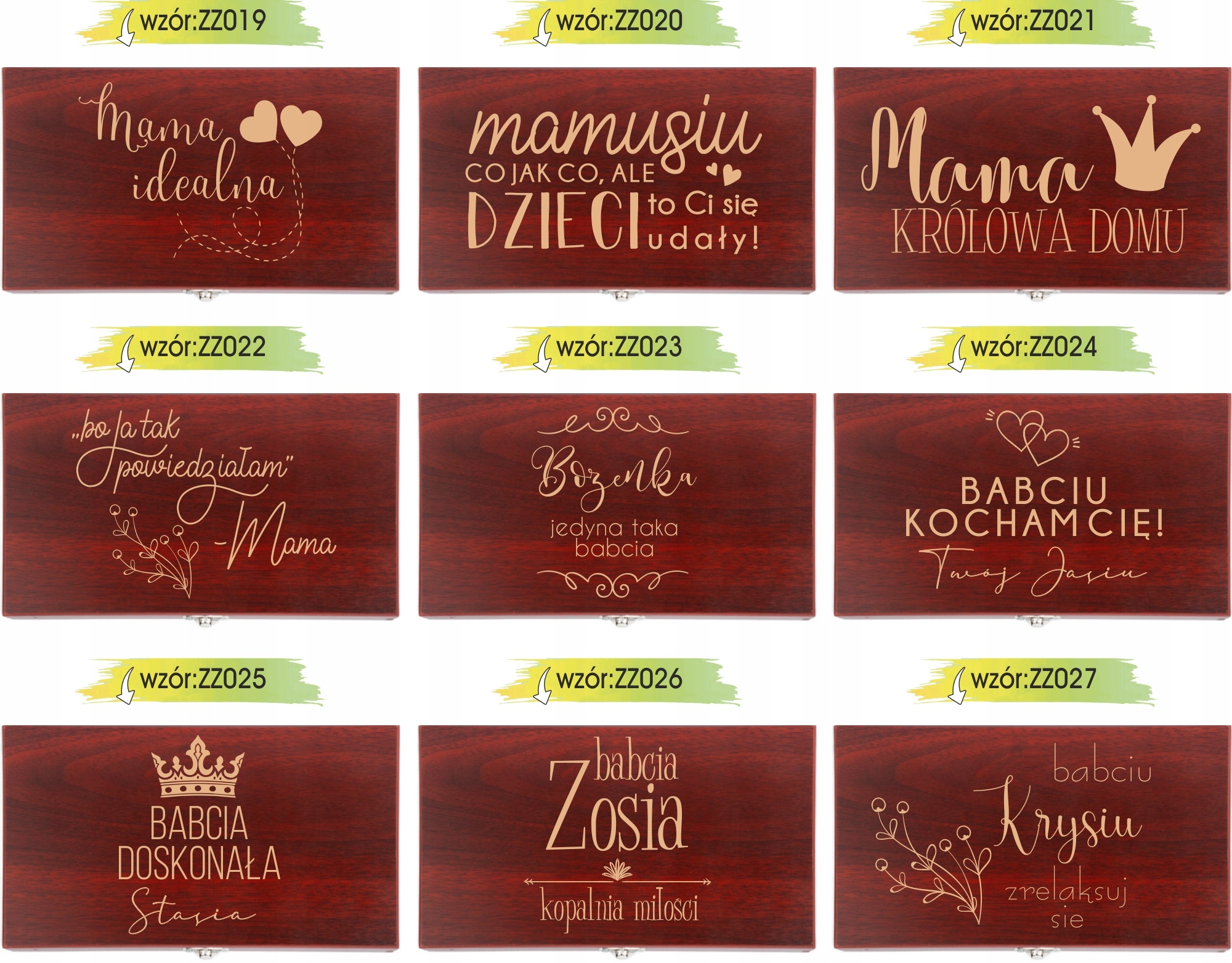 GRAWER Zestaw do wina PREZENT PERSONALIZOWANY na DZIEŃ KOBIET