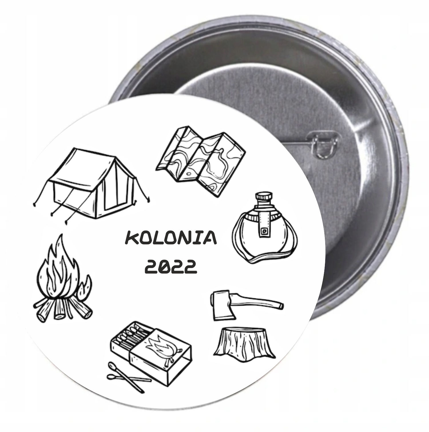 Przypinki buttony KOLONIA 2022 HIT SUPER JAKOŚĆ