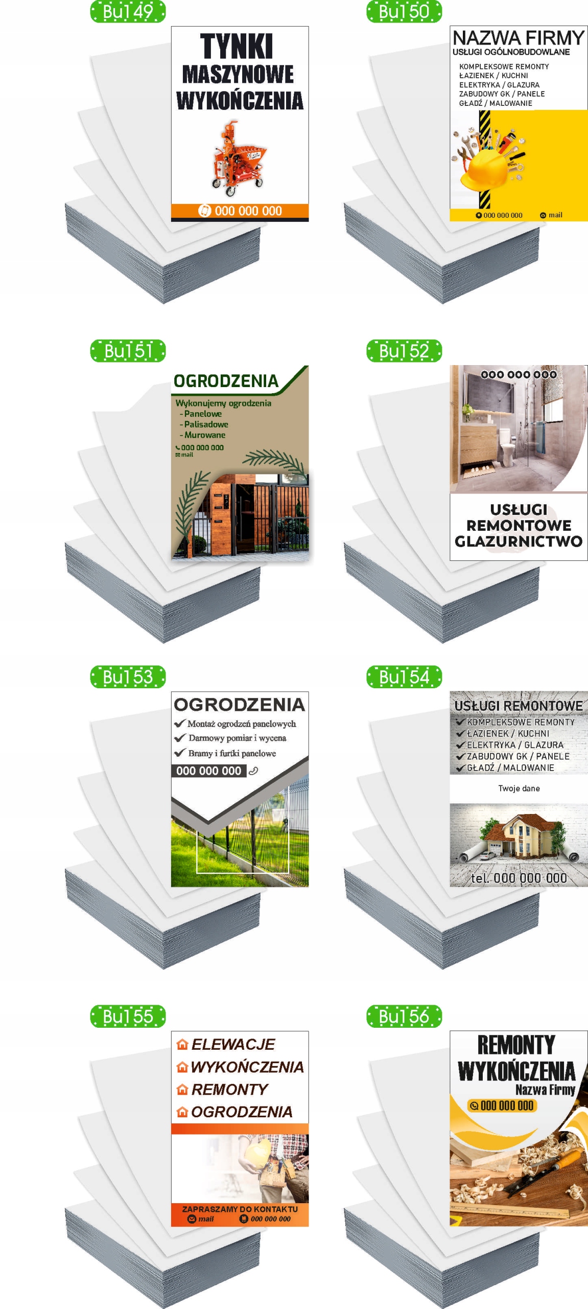 Ulotki A5 100szt reklamowe firmowe duży wybór MEDYCYNA ESTETYCZNA