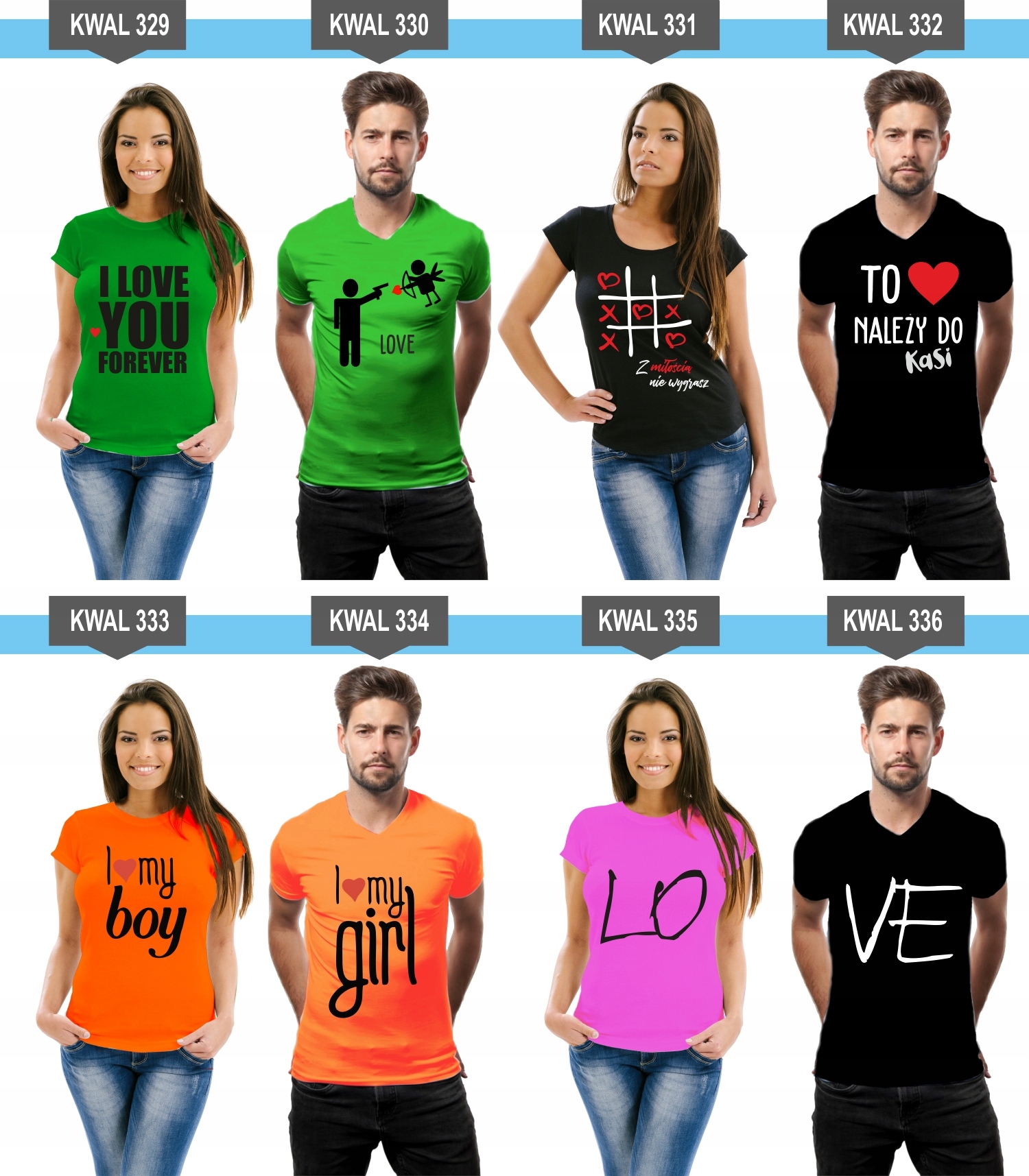 Koszulki z nadrukiem dla Par Prezent Mąż Żona