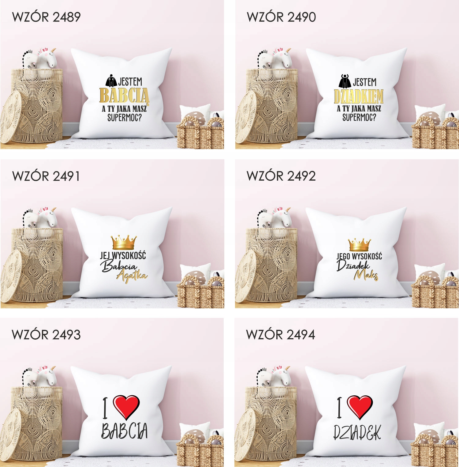 Poduszka PREZENT dla dziadka SUPER DZIADEK