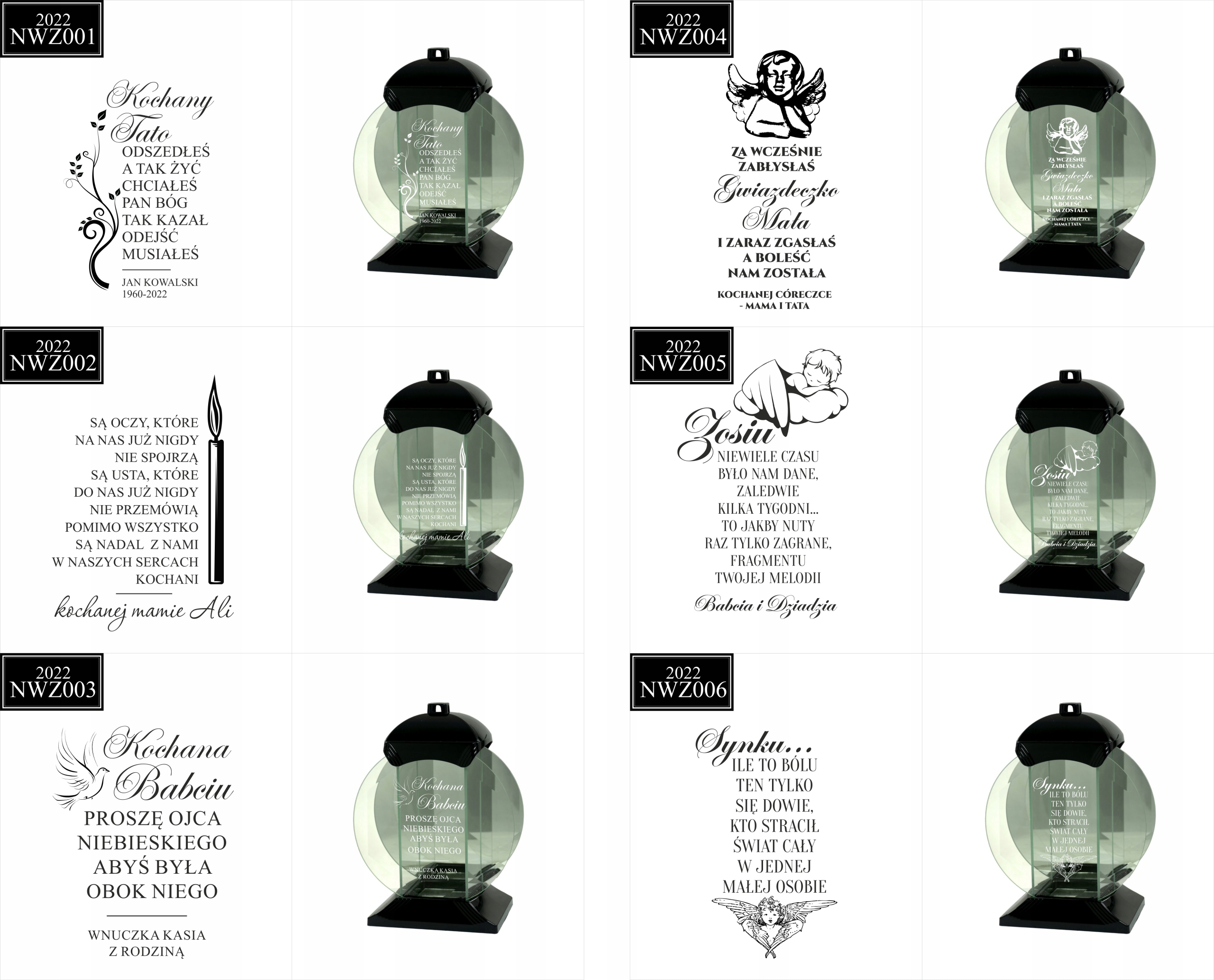 ZNICZ SZKLANY grawer