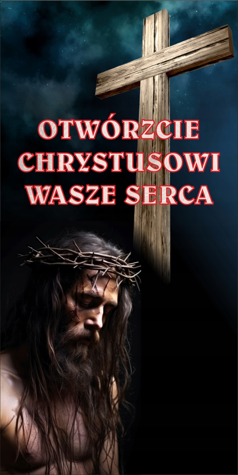 Banery na uroczystość Bożego Ciała religijny dekoracja kościoła ołtarza