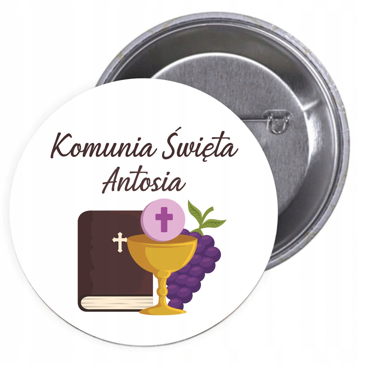 Przypinki buttony I KOMUNIA ŚWIĘTA ANTOSIA