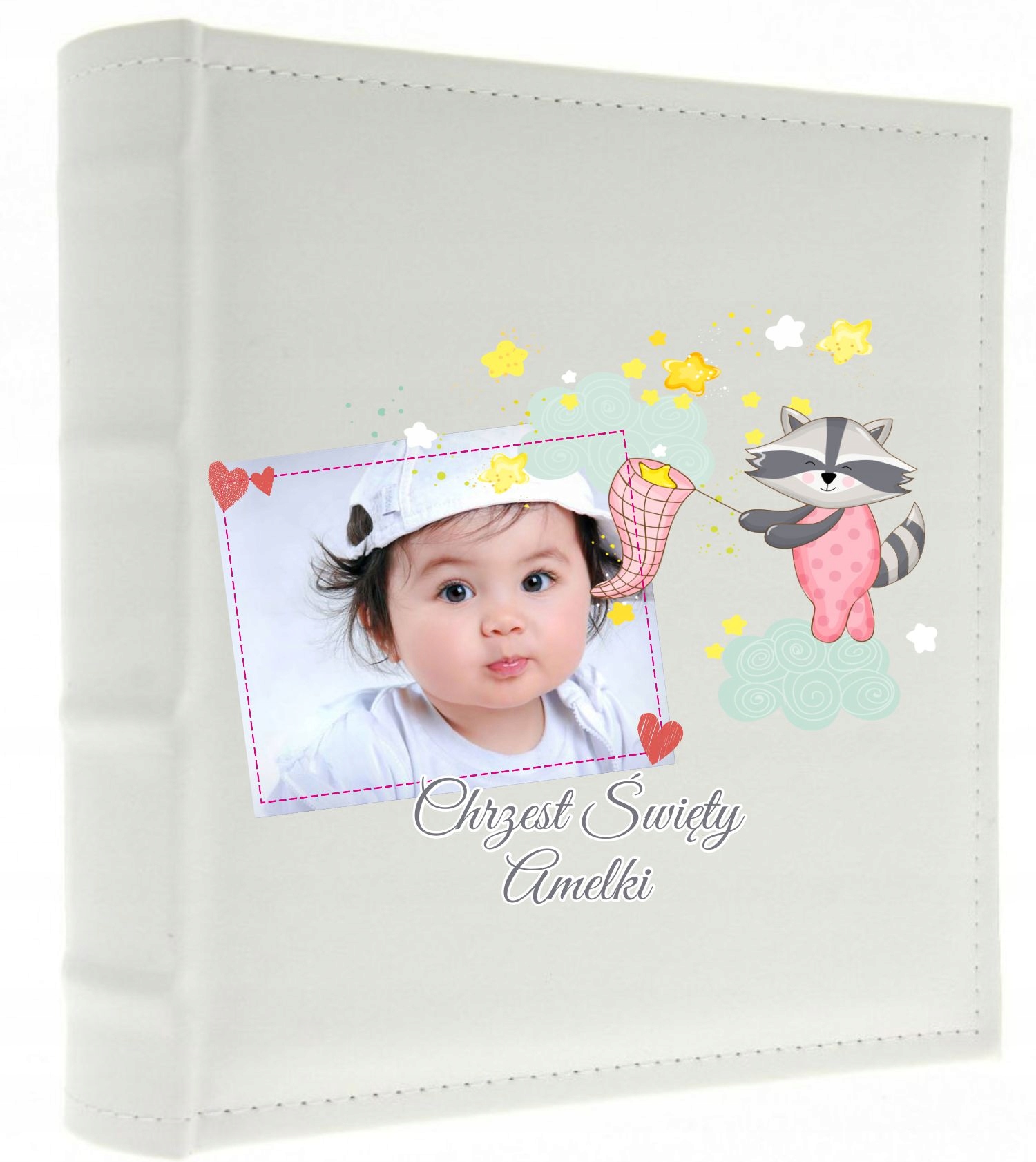 ALBUM NA ZDJĘCIA METRYCZKA CHRZEST ROCZEK prezent