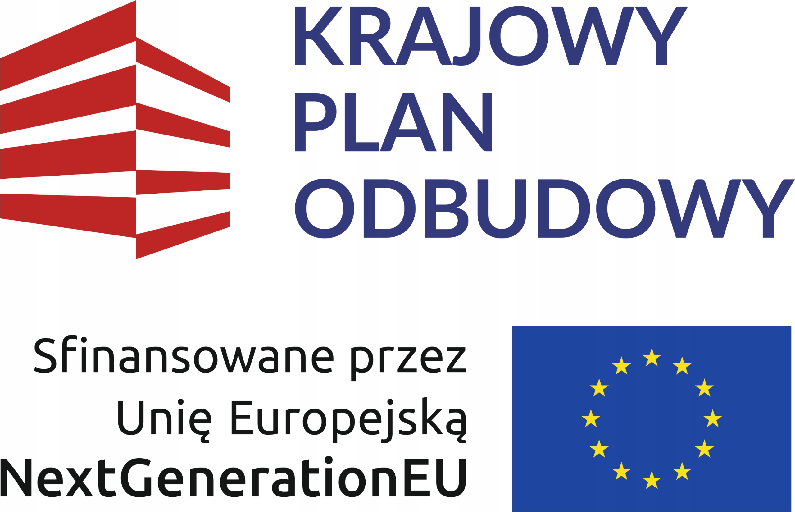 Tablica KRAJOWY PLAN ODBUDOWY KPO - Aktualny Wzór 2023 2024 uzupełniona