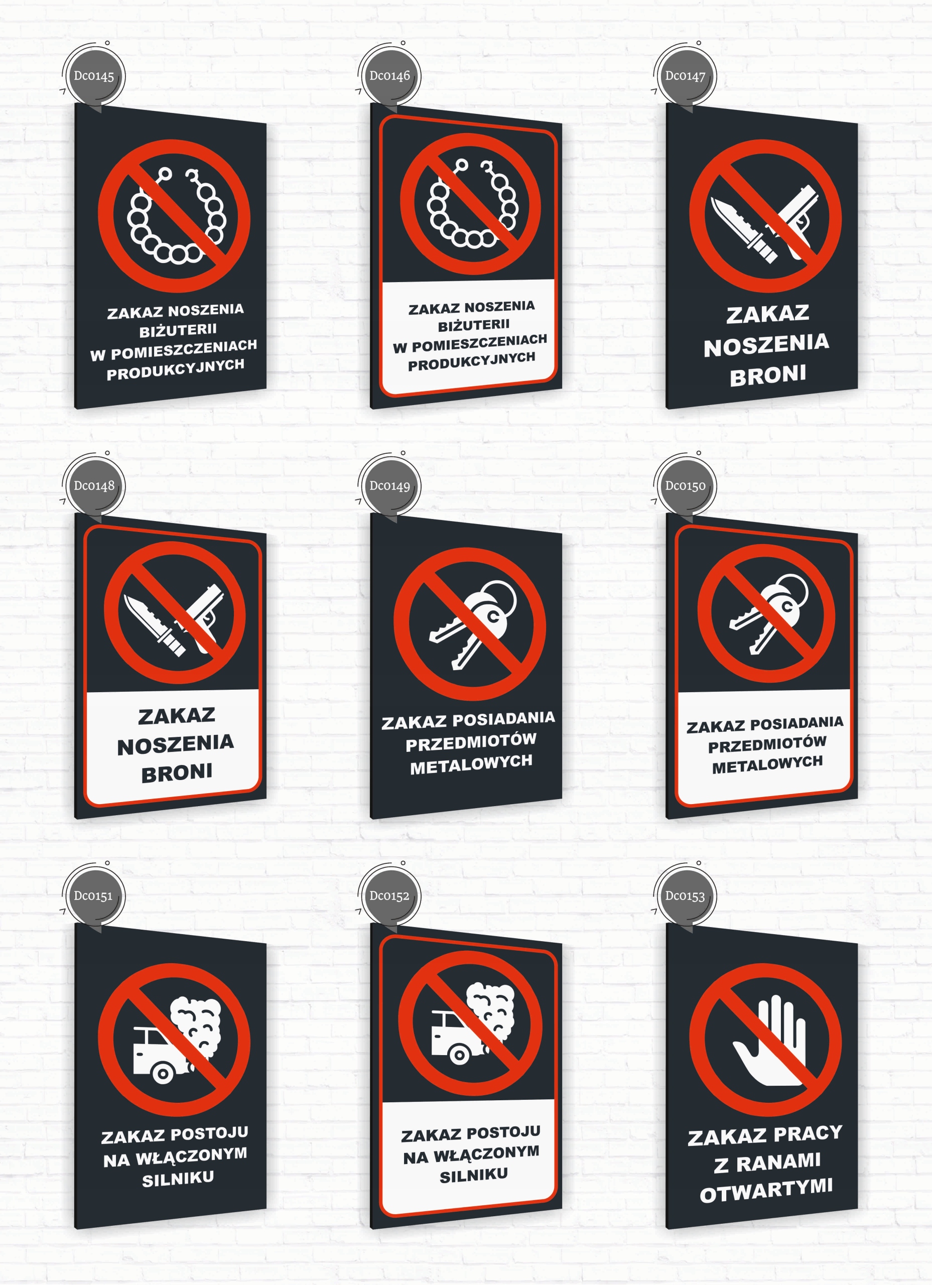 Tabliczka znak informacyjny 20x15 Antracyt ZAKAZ POŁOWU RYB Nierdzewna